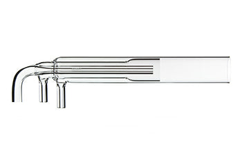 Quartz Torch with 90 Deg. Bend & 0.8mm Injector for 700-ES or Vista Axial