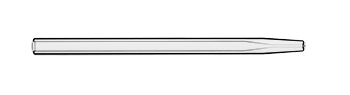 Quartz Injector 1.0mm for Fully Demountable