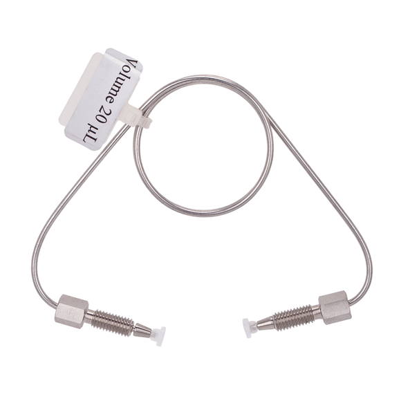 Sample Loop, Valco, 20 ul, For GC Injectors, Stainless Steel 1 EA.