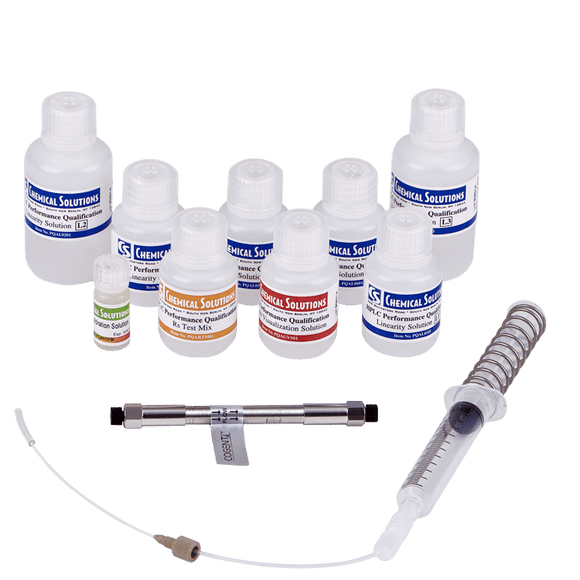 HSQ Kit, Complete. 75mm HPLC Column, Test Solutions, Accessories & Software for Performance Qualification