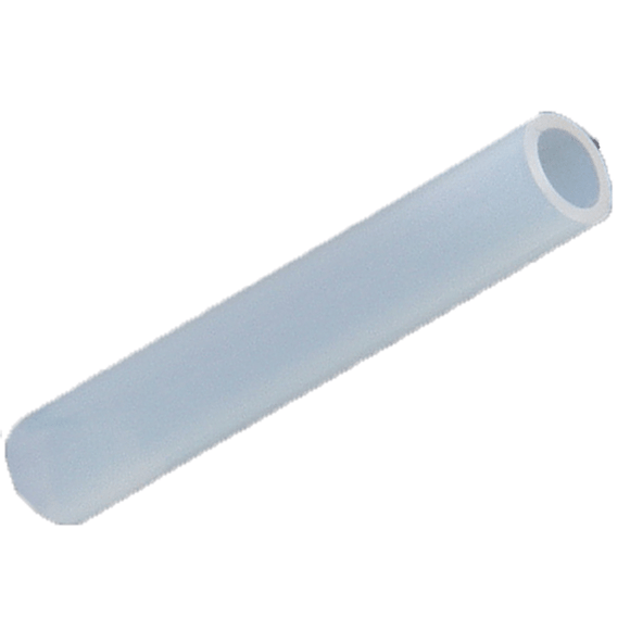Tubing, PTFE, 0.095 inch (2.4 mm) ID, 1/8th inch (3.2 mm) OD, low pressure. Your custom continuous length tubing, priced per meter