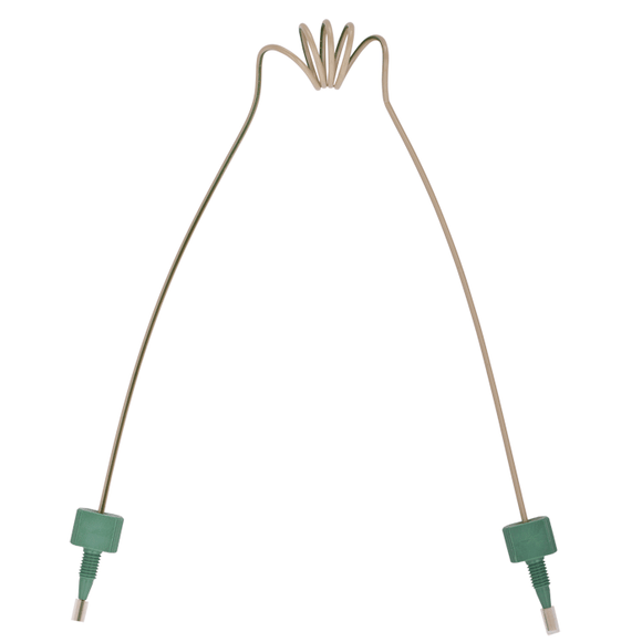 Tubing, PEEK, Coiled, 0.030 (0.75 mm) ID, 1/16th inch (1.6 mm) OD. 710 mm length, HPLC grade, green stripe, with tubing connectors 1 EA.