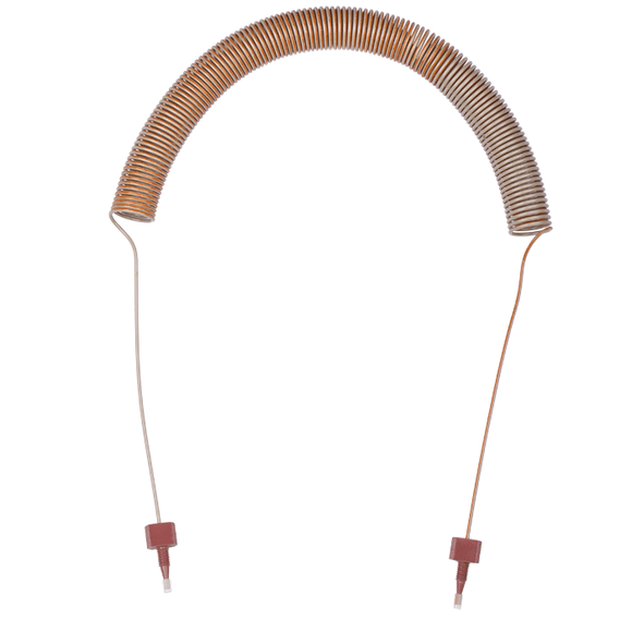 Tubing, PEEK, Coiled, 0.020 (0.50 mm) ID, 1/16th inch (1.6 mm) OD, 6930 mm length, HPLC grade, orange stripe, with tubing connectors 1 EA.