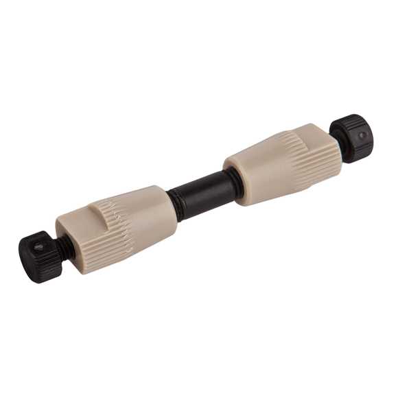 HPLC Column Set, PEEK with a 2.1 mm ID. Includes, a 30 mm x 2.1 mm black column body tube plus 2 PEEK 2 um frits & 2 end fittings 1 EA.