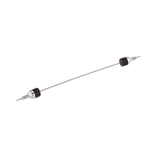 Direct Adaptive HPLC Column Connector, double end fitting with 0.005" ID x 1/16th" OD, 200mm long stainless steel tubing