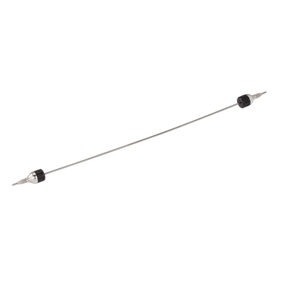 Direct Adaptive HPLC Column Connector, double end fitting with 0.010" ID x 1/16th" OD, 300mm long stainless steel tubing