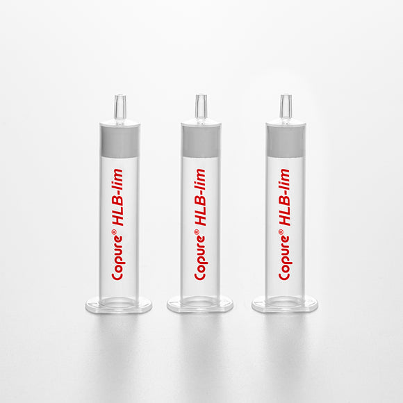 Copure® HLB Lim Cartridges for Multi-Residue Analysis of Veterinary Drug Copure® HLB Lim Cartridges,3 mL, 50 Pcs/Box