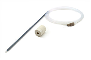 PTFE Encapsulated Carbon Fibre Probe 1.0mm ID with 1/4-28 ratchet fitting 
(for Agilent I-AS)