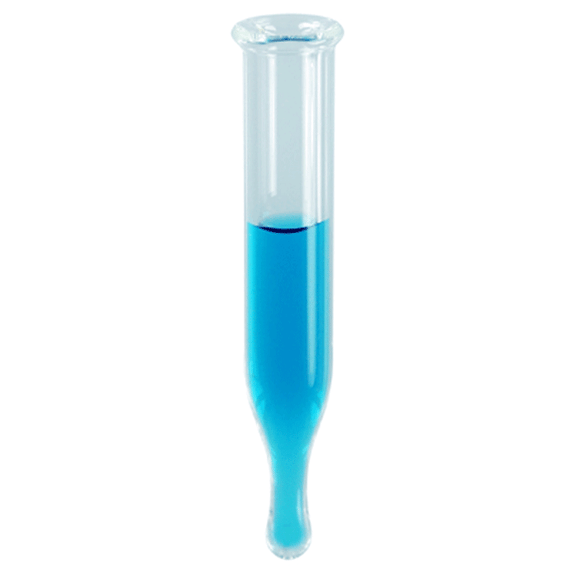Inserts, Low Volume for Vials, Glass. Clear, Deactivated, 250ul fill volume with a conical, precision point and 6x38mm outer dimensions. For use in 4ml autosampler vials. 100/PK.