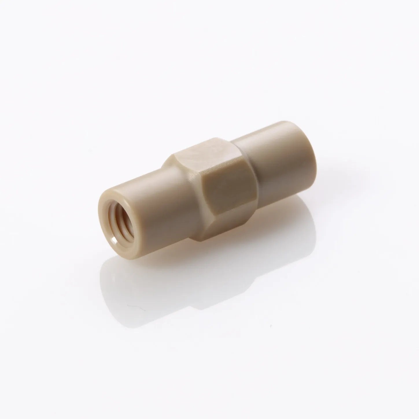 Connector Union PEEK™ 0.005" (0.25mm) Thru-Hole for 1/16" OD Tubing (Union Body Only)