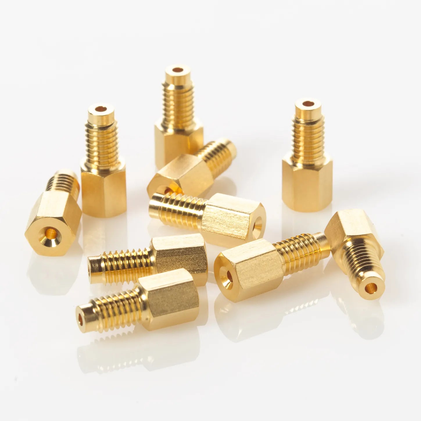 Screw, Comp.,10-32, 304SS, (Gold-Plated), 10/pk, Comparable to Waters # 700002645