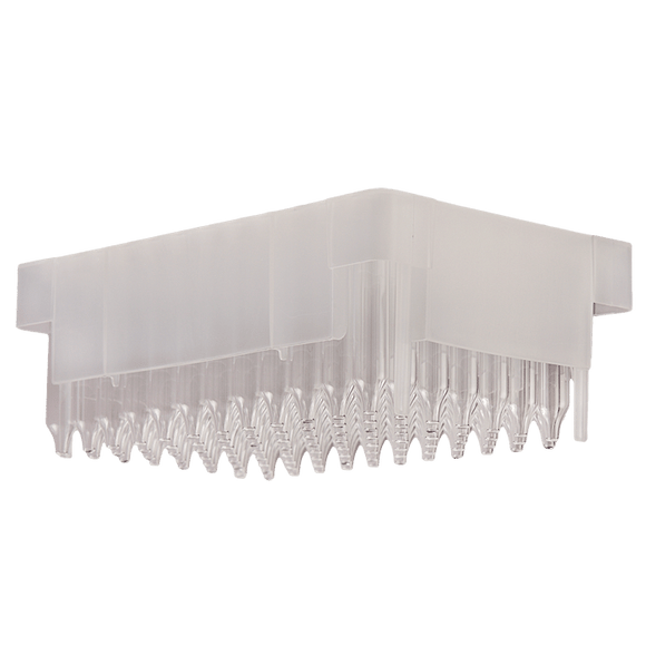 Inserts, RSA-Pro X, in Racks. Includes 576 clear, 1mL surface treated glass Inserts with wide conical Points in 6 Racks of 96, 1 PK.