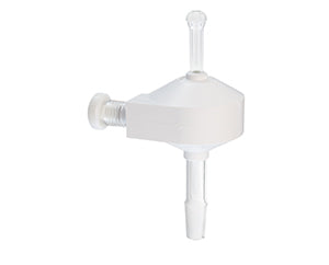 Quartz Twister Spray Chamber with B14 drain for Shimadzu ICPMS-2030