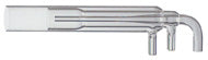 Quartz Torch High Solids (Short) with 90 Deg. Bend & 2.3mm Injector for 
700-ES or Vista Axial