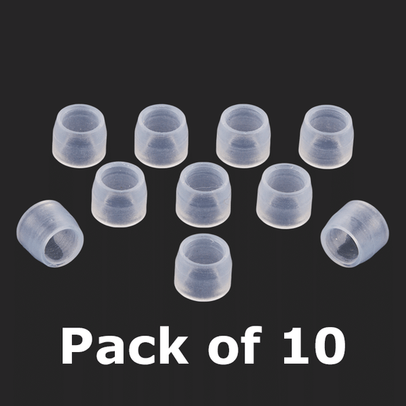 Ferrules, for use with Low Pressure, Tubing Connectors. Use with Flange Free, 1/8th", low pressure tubing. ETFE 10/PK.