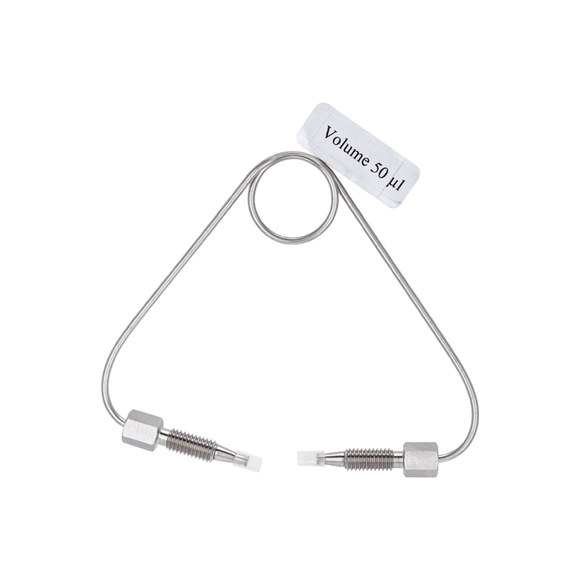 Sample Loop, Valco, 50 ul, For GC Injectors, Stainless Steel 1 EA.