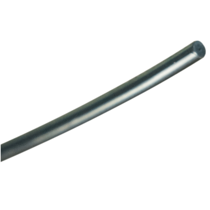 Tubing, PTFE, 0.010 inch (0.25 mm) ID, 1/16th inch (1.6 mm) OD, low pressure, black, 1 meter roll