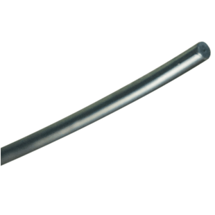 Tubing, PTFE, 0.010 inch (0.25 mm) ID, 1/16th inch (1.6 mm) OD, low pressure, black, 3 meter roll