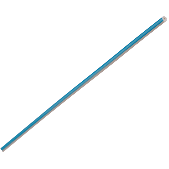 Tubing, PEEK, 0.010 inch (0.25 mm) ID, 1/16th inch (1.6 mm) OD, HPLC grade, blue stripe, Your custom continuous length tubing, priced per meter