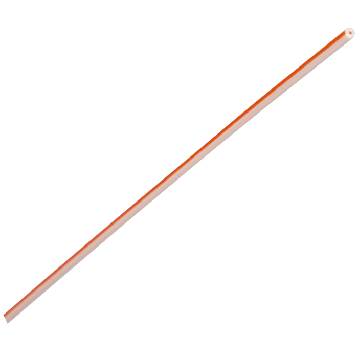 Tubing, PEEK, 0.020 inch (0.50 mm) ID, 1/16th inch (1.6 mm) OD, HPLC grade, orange stripe, 5 meter roll