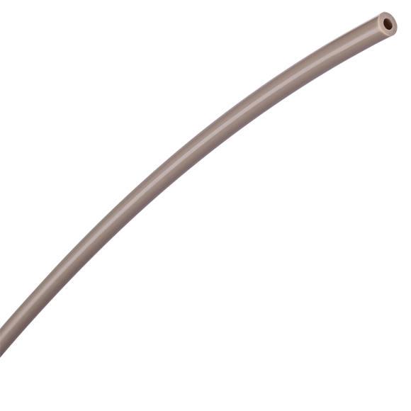 Tubing, PEEK, 1/8th inch (3.2 mm) ID, 1/4th inch (6.35 mm) OD, HPLC grade, natural color, 25 meter roll
