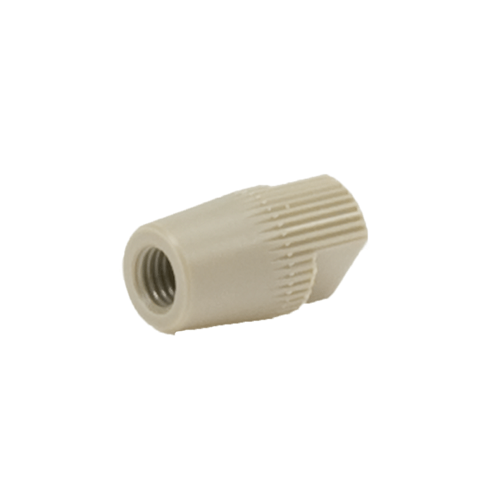 Adapter, for use with Low to Medium Pressure HPLC. 10-32 female to femal luer connection, 1.3 mm bore size. PEEK 1 EA.