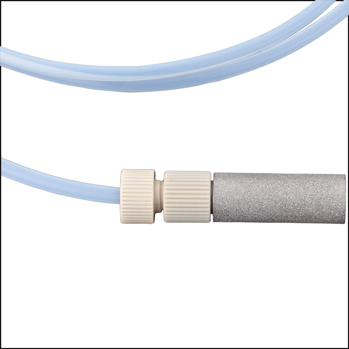 Mobile Phase Filter, 10 um, Stainless Steel, .375 inch OD, 1 inch long, 1/8 inch Connector