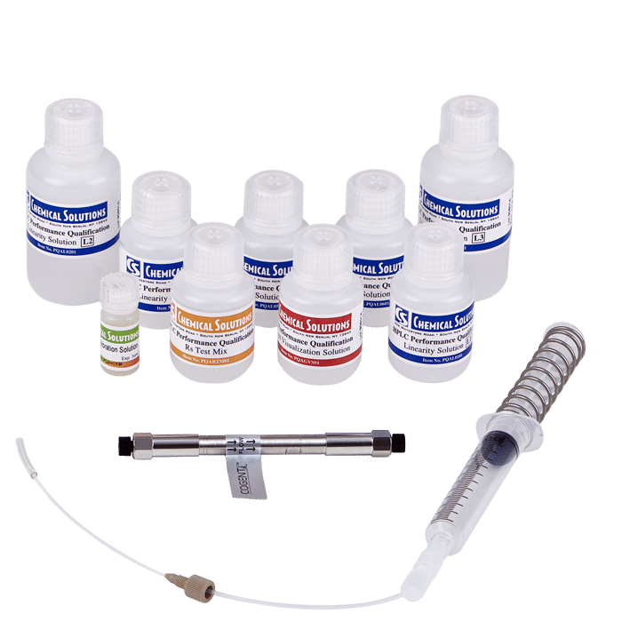HSQ Kit, Complete. 75mm HPLC Column, Test Solutions, Accessories & Software for Performance Qualification