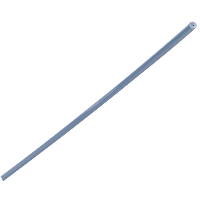 Tubing, PEEK, 0.010 inch (0.25 mm) ID, 1/16th inch (1.6 mm) OD, general grade, solid blue, 3 meter roll