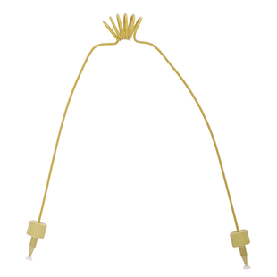Tubing, PEEK, Coiled, 0.007 (0.18 mm) ID, 1/16th inch (1.6 mm) OD. 710 mm length, HPLC grade, solid yellow, with tubing connectors 1 EA.