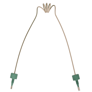 Tubing, PEEK, Coiled, 0.030 (0.75 mm) ID, 1/16th inch (1.6 mm) OD. 710 mm length, HPLC grade, green stripe, with tubing connectors 1 EA.