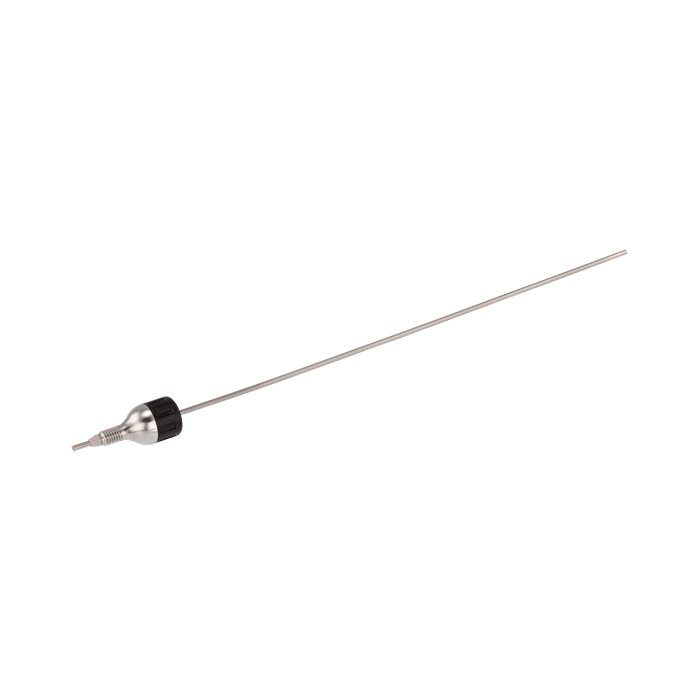 Direct Adaptive HPLC Column Connector, single end fitting with 0.005" ID x 1/16th" OD, 200mm long stainless steel tubing