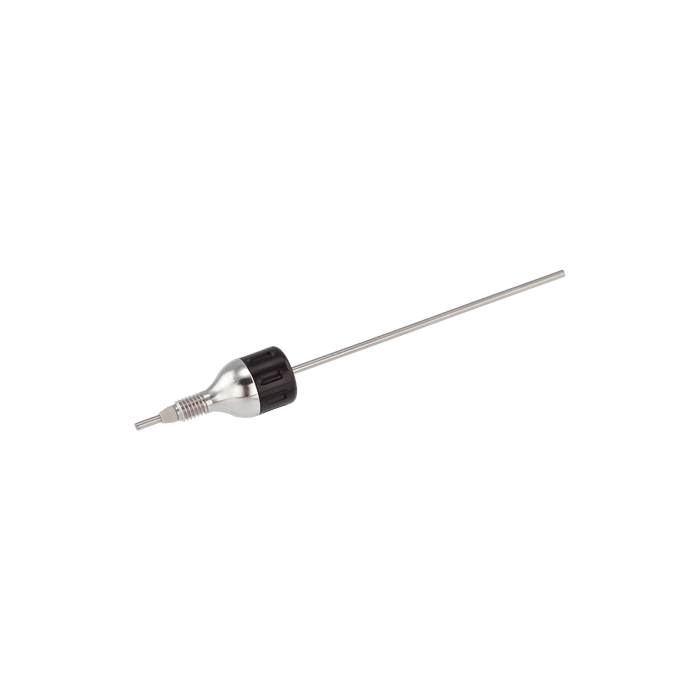 Direct Adaptive HPLC Column Connector, single end fitting with 0.010" ID x 1/16th" OD, 100mm long stainless steel tubing