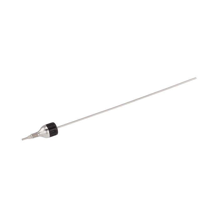 Direct Adaptive HPLC Column Connector, single end fitting with 0.010" ID x 1/16th" OD, 200mm long stainless steel tubing