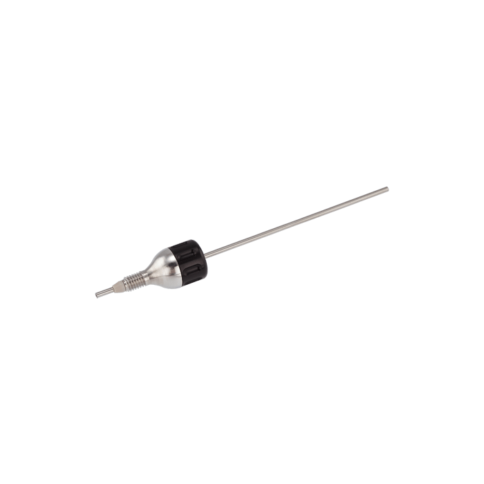 Direct Adaptive HPLC Column Connector, single end fitting with 0.030" ID x 1/16th" OD, 100mm long stainless steel tubing