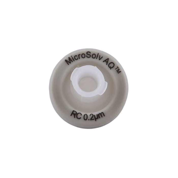Syringe Filters, 13mm, RC, 0.22um Pore Size. Grey Polypropylene, 100/PK.