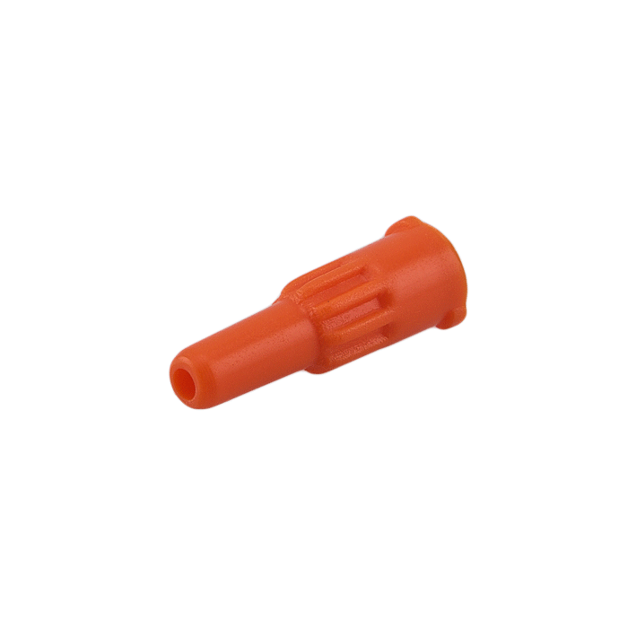 Syringe Filters, 4mm, CA, 0.45um Pore Size. Orange Polypropylene, 50/PK.
