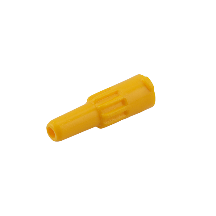 Syringe Filters, 4mm, PTFE, 0.45um Pore Size. Yellow Polypropylene, 50/PK.