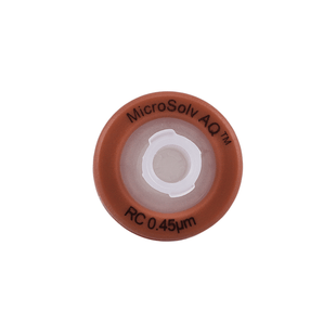 Syringe Filters, 13mm, RC, 0.45um Pore Size. Brown Polypropylene, 50/PK.