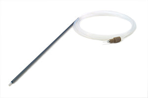 PTFE Sheathed Carbon Fibre Probe 0.25mm ID with 1/4-28 ratchet fitting (for 
PE S10 or AS93+)