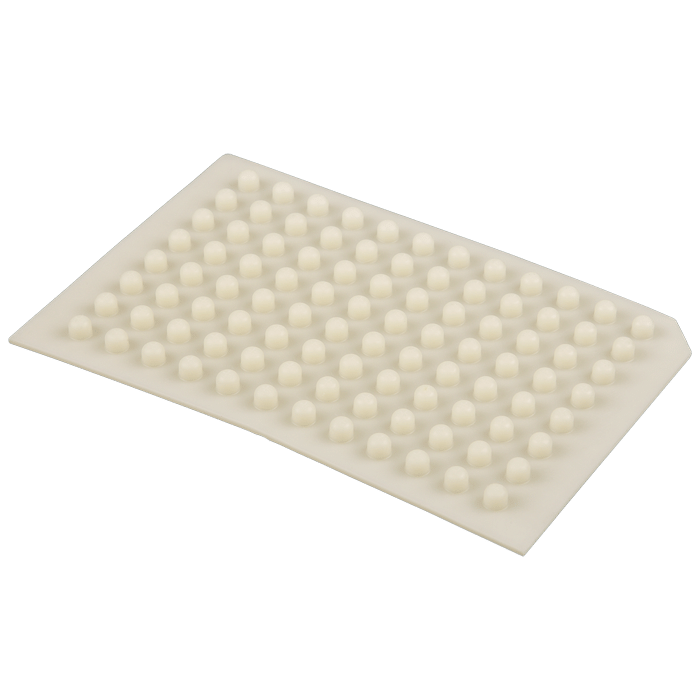 Mat, Sealing, Chemical Resistant Polymer, Plug Style for 96, 350ul Inserts, 1 EA.