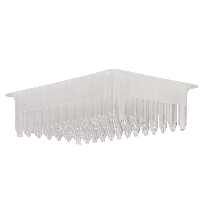 Inserts, in Racks. Includes 96, Clear, 350ul Glass Low Volume Precision Inserts with wide conical points. For use in the Micro-Sample Management System, 6/PK.