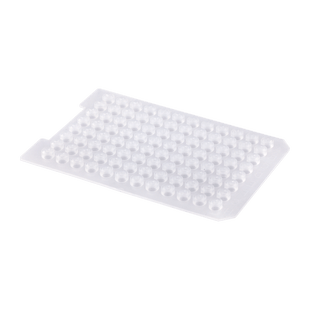 Mats, Sealing, Large, Silicone Rubber, Pre-Slit, Plug Style for 96, 500 and 1000ul Inserts, 5/CS.