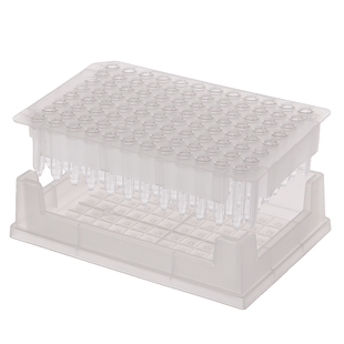 Inserts, in Racks with a Base. Includes 96, Clear, 350ul Glass Low Volume Precision Inserts with wide conical points. For use in the Micro-Sample Management System, 1 EA.