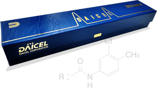Semi-prep CHIRALCEL® OX-H 250 mm x 5 um x 10 mm