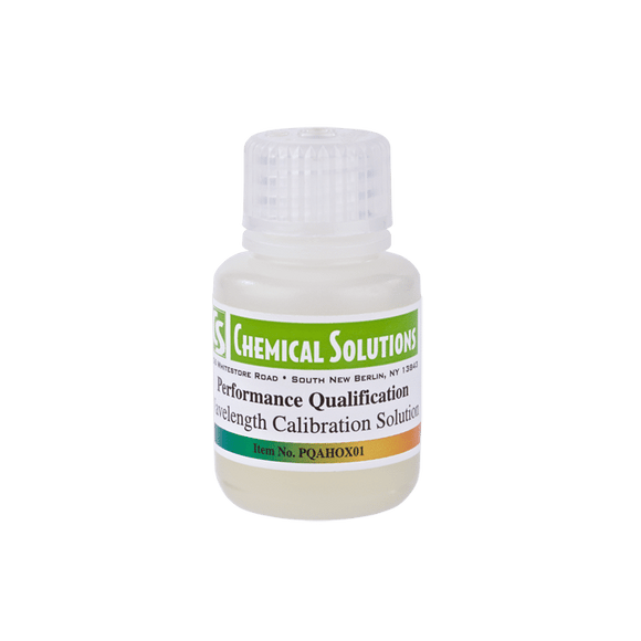 Wavelength Calibration Solution, Holmium Oxide in Perchloric Acid. 30ml