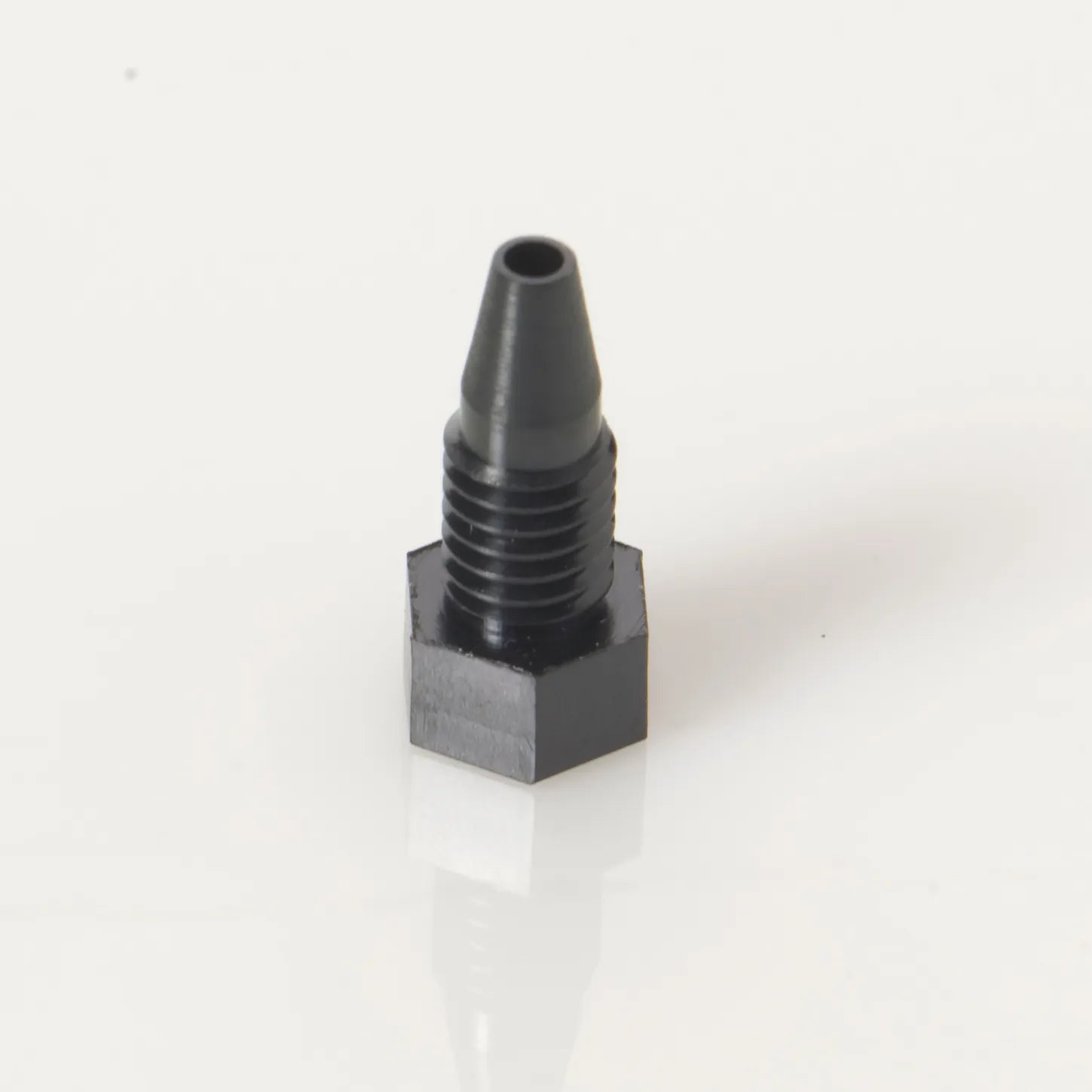 1/16" Short Hex PEEK™ Fitting, Comparable to Sciex # 5053804, Old OEM # 027471