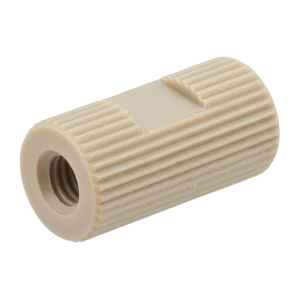 Adapter, for use with Low to Medium Pressure HPLC. 10-32 female to 1/4-28 female, 0.4 mm bore size. PEEK 1 EA.