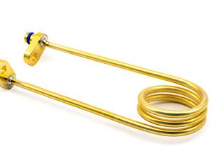 RF Coil, Gold Plated and PTFE sheathed