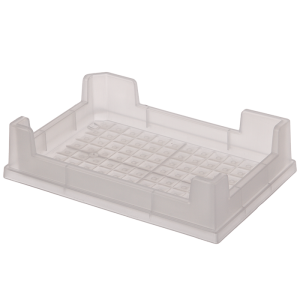 Base Plate, Translucent Polypropylene, Micro-Sample Management System, universal, re-usable, 6/PK.